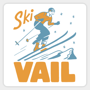 Ski Vail Colorado Magnet